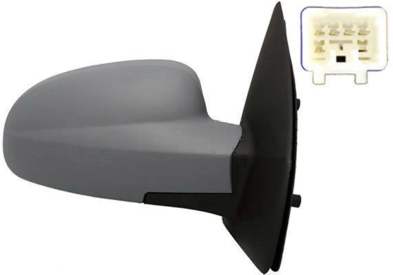 Image of ALKAR 6126451 Wing mirror Right, Electric, Convex, primed Outside Mirror (50)