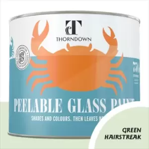 Image of Thorndown Green Hairstreak Peelable Glass Paint 150ml - Opaque