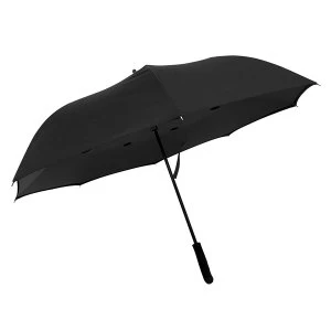 image of High Street TV BetterBrella Windproof Umbrella with Reverse Open Design - Black