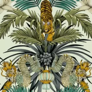 Image of Belgravia Decor Wilson Tiger Cream Wallpaper