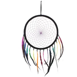 Image of Multicolour Feather Dreamcatcher Pack Of 2