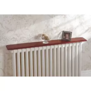 Image of 91cm Radiator Shelf Oak Finish