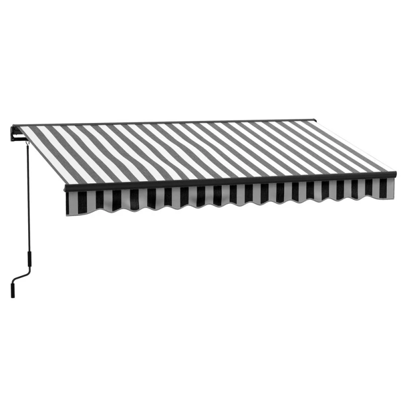 Image of Outsunny 3.5 x 2.5m Electric Retractable Awning - Outsunny 5056725500313