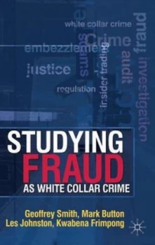 Image of Studying Fraud As White Collar Crime by Geoff Smith Book
