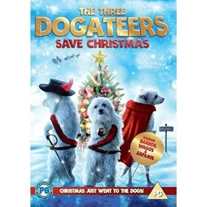 Image of The Three Dogateers Save Christmas DVD
