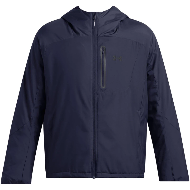 Image of Under Armour Mens Unstoppable Weather Resistant Softshell Jacket Blue male S
