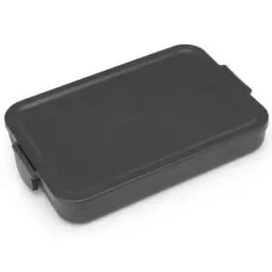 image of Brabantia Make & Take Flat Lunchbox Dark Grey