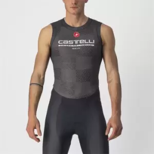 Image of Castelli Pro Mesh Sleeveless Baselayer - Black