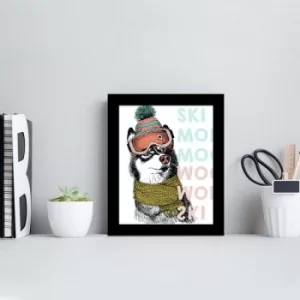 Image of SCT-060 Multicolor Decorative Framed MDF Painting