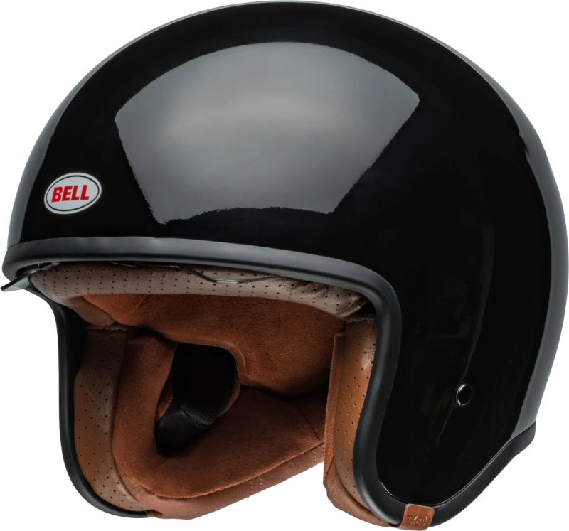 Image of Bell Tx 501 Black Open Face Helmet Size S