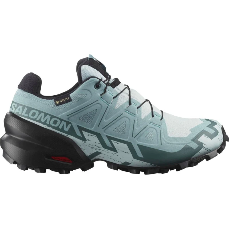 Image of Salomon Speedcross 6 GoreTex Womens Trail Running Shoes Ballad Blue female 8 (42)