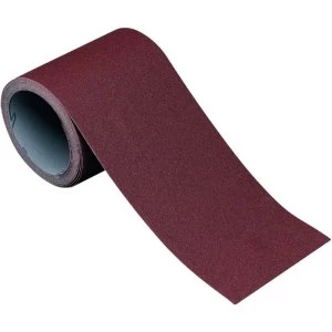 image of Wickes Aluminium Oxide Flexible Abrasive Fine Sandpaper Roll - 5m