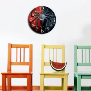 Image of MSCO-17 Multicolor Spider-man Decorative MDF Clock