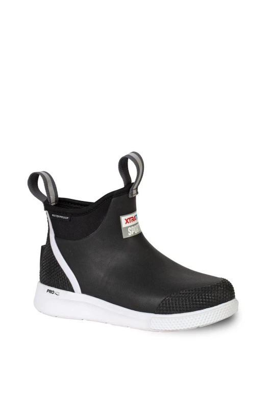 Image of XTRATUF 6" Ankle Deck Boot Sport Black