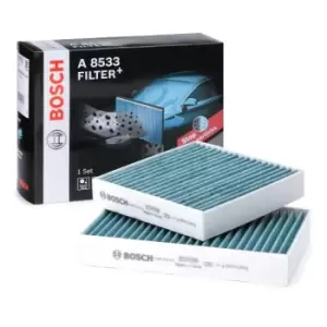 Image of Bosch Pollen filter PEUGEOT,CITROEN,DS 0 986 628 533 1609428080,1609428180,6447VX 6447VY,647990,E1446111,1609428080,1609428180,6447VX,6447VY,6447VZ