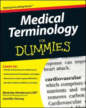 Image of Medical Terminology for Dummies by Beverley Henderson Paperback