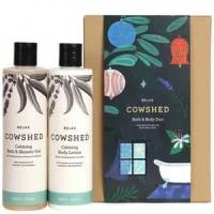 Image of Cowshed Christmas 2020 Relax Bath and Body Duo