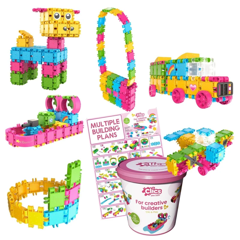 Image of CLICS Bucket 8 in 1 - Glitter Multi unisex