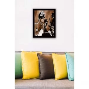 Image of SC0172 Multicolor Decorative Framed MDF Painting