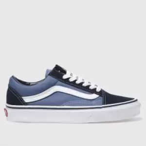 Image of Vans Old Skool In Navy & White