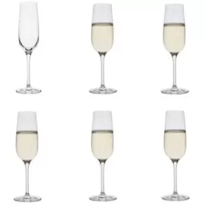 image of Dartington Champagne Flute Set Of 6, Multipack