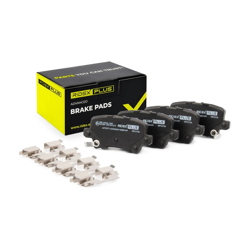 Image of RIDEX PLUS Brake pad set RIDEX PLUS 402B0149P