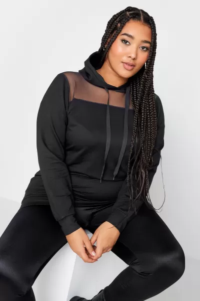 Image of Mesh Front Sweatshirt
