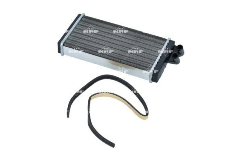 Image of NRF 50602 Heat Exchanger EASY FIT with fastening/mounting material Aluminium Heat Exchanger,interior heating (467)