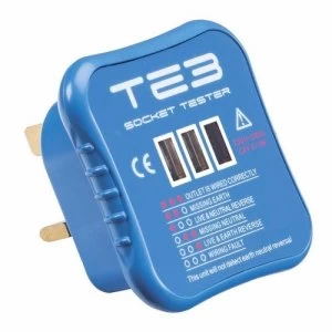 image of KnightsBridge BS1363 Socket Safety Electric Outlet Wiring Tester Tool