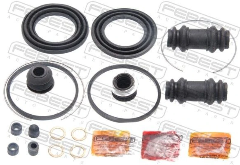 Image of FEBEST 0175-TCR10F Brake Caliper Repair Kit Front Axle Repair Kit,brake caliper (405)