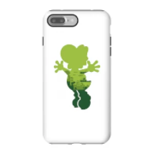 Image of Nintendo Super Mario Yoshi Silhouette Phone Case - iPhone 7 Plus - Tough Case - Gloss