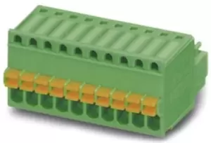 Phoenix Contact Fk-Mc 0,5/ 7-St-2,5 Terminal Block, Pluggable, 7Pos, 20Awg