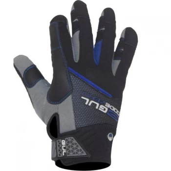 Image of Gul Cz Winter Full Finger Glove - BLK/Blue