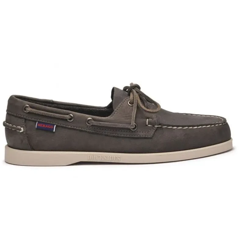 Image of Sebago Boat shoes Sebago Docksides Portland Crazy Gris Male 44