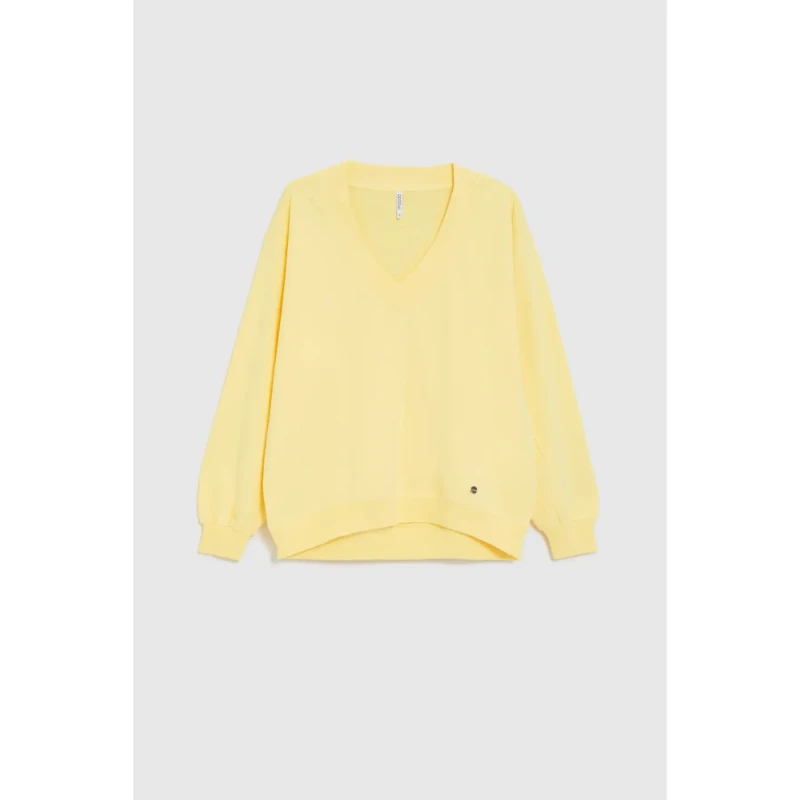 Image of Moodo Sweatshirt woman Moodo L-BL-4906 Jaune Female M