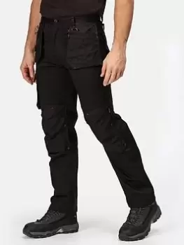 Image of Regatta Professional Workwear Incursion Trousers - Black, Size 32, Men