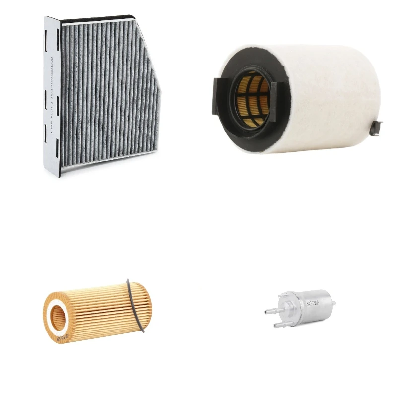 Image of RIDEX 4055F25800 Filter Set with gasket/seal, with pre-filter Filter Set (4055)