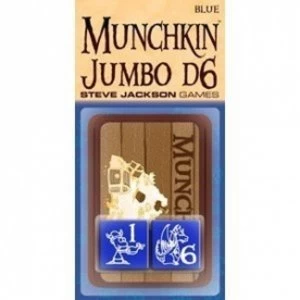 Image of Munchkin Jumbo D6 Blue