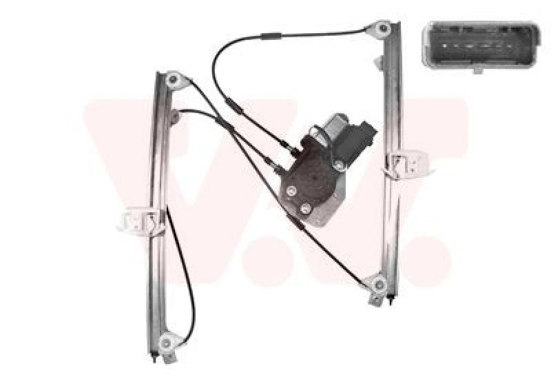 Image of VAN WEZEL Window regulator VAN WEZEL 4327267