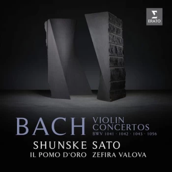 Image of Bach Violin Concertos BMV 1041 - 1042 - 1043 - 1056 by Johann Sebastian Bach CD Album