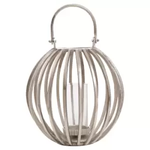 image of Aura Silver Lantern Medium