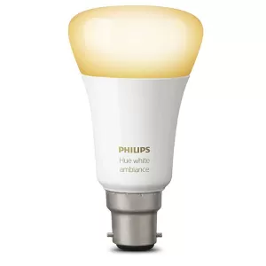 Image of Philips Hue Smart WiFi Dimmable Colour Ambience B22 60W Bluetooth Light Bulb