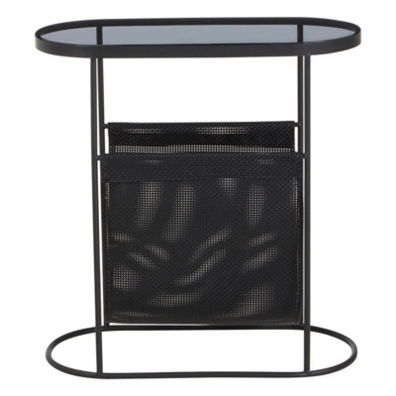 Image of Fifty Five South Fifty Five South Trento Metal Side Table - Grey