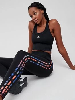Image of adidas Running Medium Support Bra - Black Size XS Women