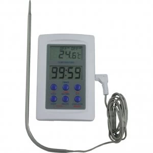 image of 38/660/0 Electronic Digital Thermometer & Timer