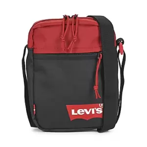 image of Levis MINI CROSSBODY SOLID (RED BATWING) mens Pouch in Red - Sizes One Size