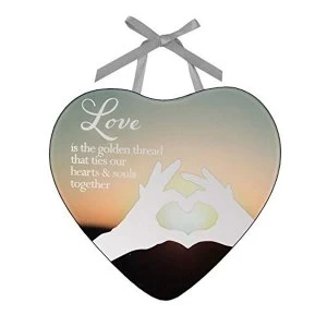 image of Reflections Of The Heart Love Plaque