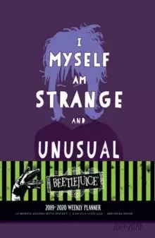 Image of Beetlejuice 2019-2020 Weekly Planner