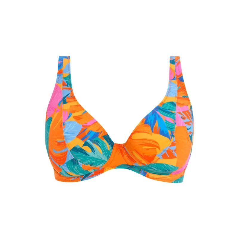 Image of Womens swimsuit top Freya Aloha coast Orange Female 80D