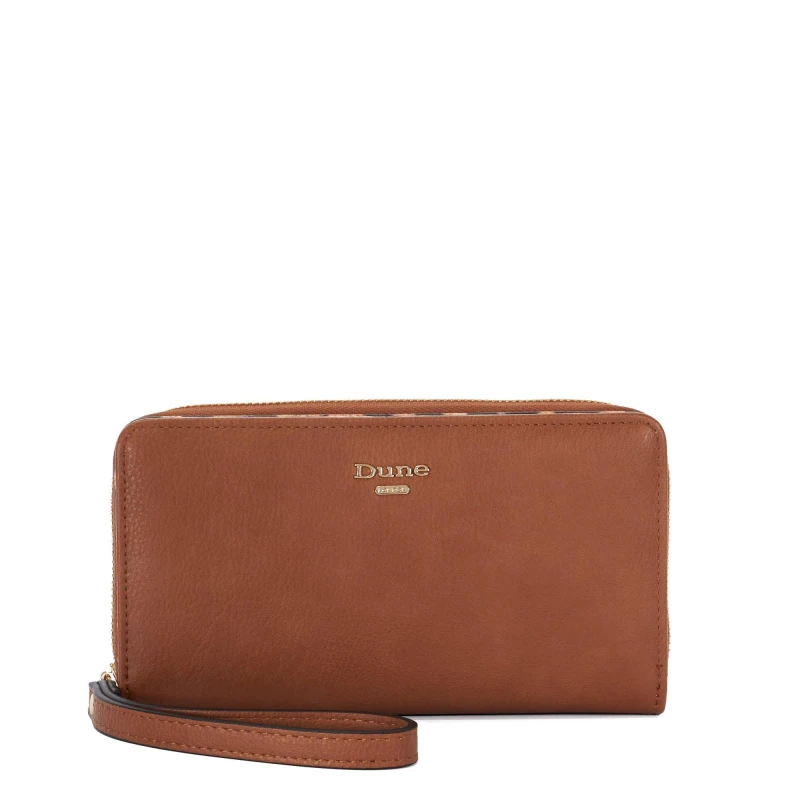 Image of Dune London Dune Krissyo Purse Zip Around Purses One Size Black 70136640000